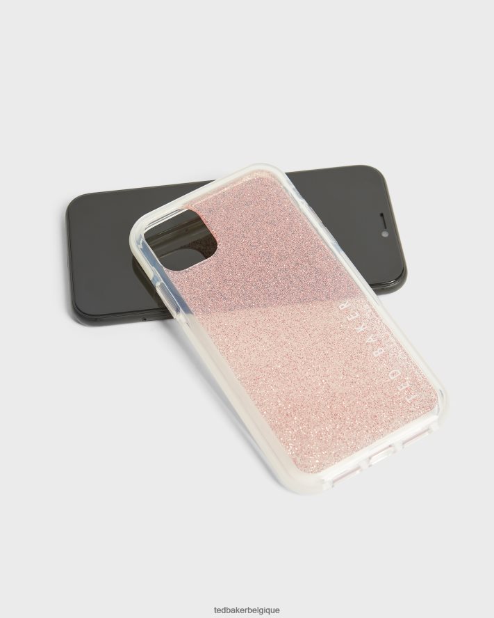 être Ted Baker collection coque iphone 11 antichoc roseaa à paillettes bébé rose FR8J422112 articles ménagers