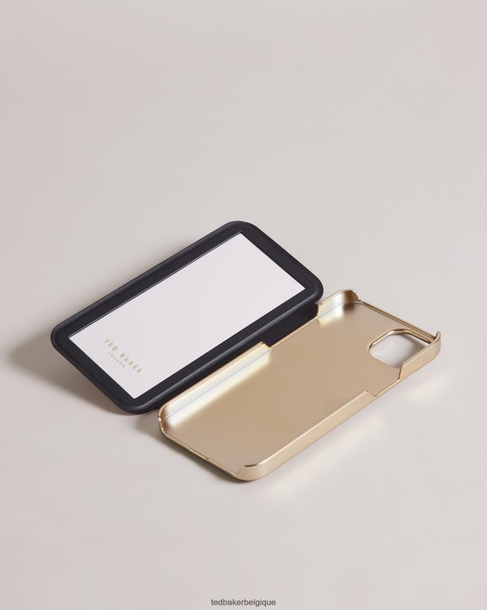 être Ted Baker collection monetan miroir floral flou folio iphone 14 max rose FR8J422114 articles ménagers