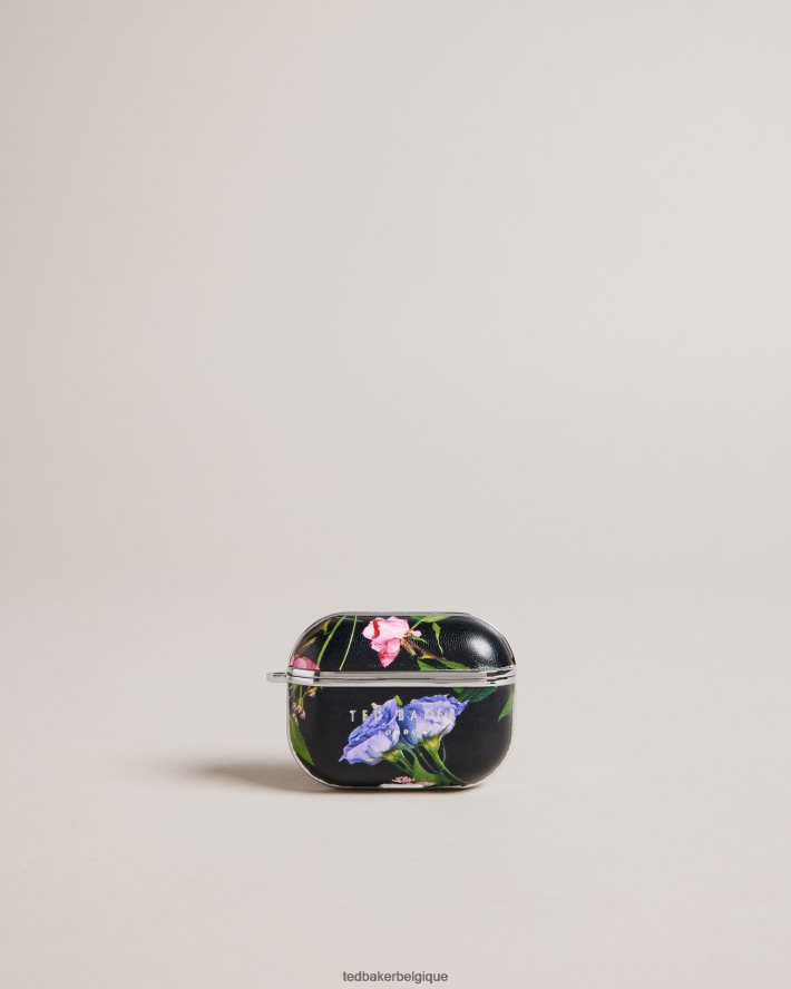 être Ted Baker collection étui airpod pro à fleurs en faux cuir anoraa noir FR8J422111 articles ménagers