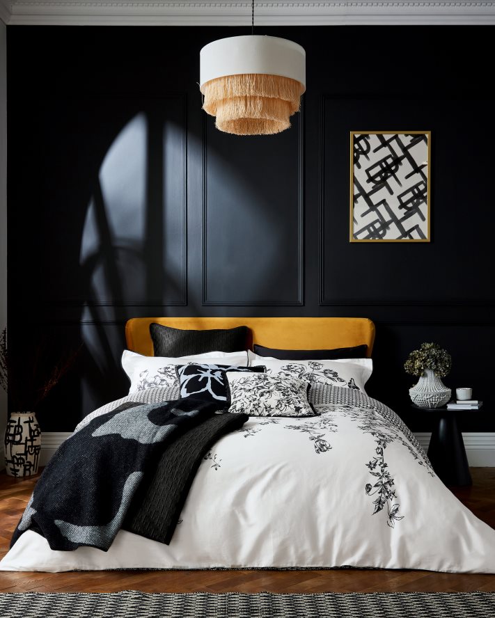 être Ted Baker collection ensemble de housse de couette dropli élégance très grand lit Ivoire FR8J422097 articles ménagers