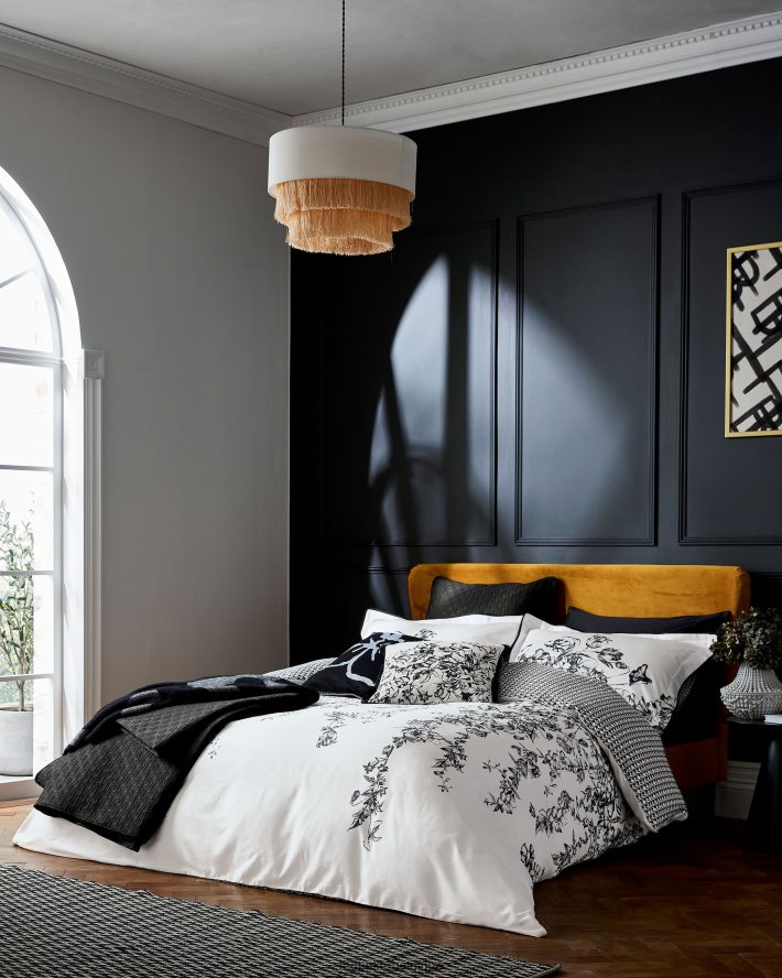 être Ted Baker collection ensemble de housse de couette dropli élégance très grand lit Ivoire FR8J422097 articles ménagers