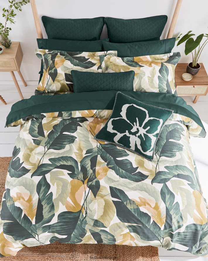 être Ted Baker collection urbn ensemble de housse de couette urbain double/grand lit vert FR8J422094 articles ménagers