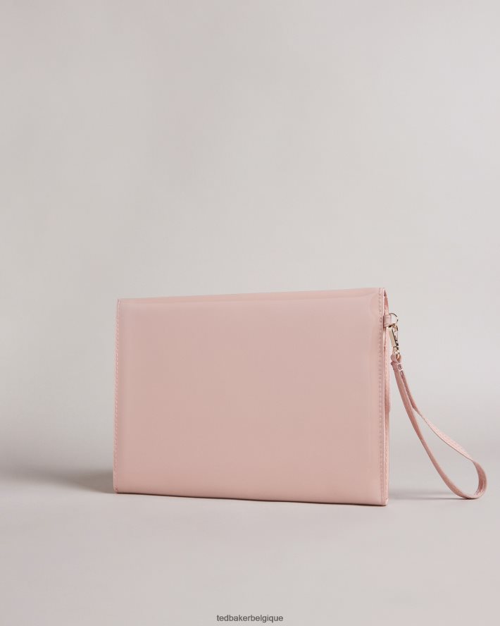 être Ted Baker femmes pochette enveloppe à nœud Nikkey rose pâle FR8J42775 cadeaux