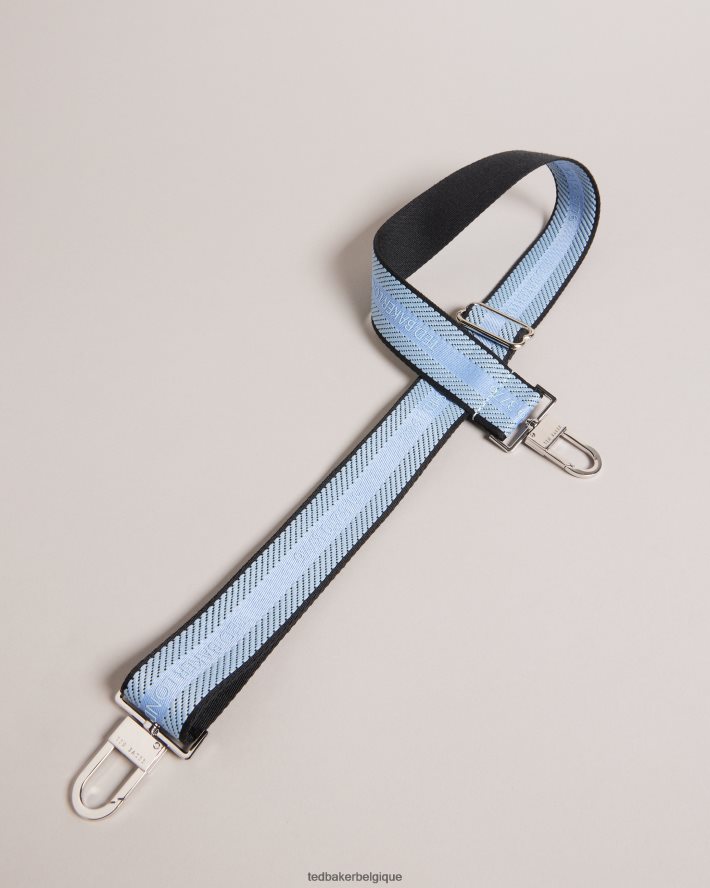 être Ted Baker femmes porte-clés à fleurs avec sangle en sangle florale bleu FR8J42939 cadeaux