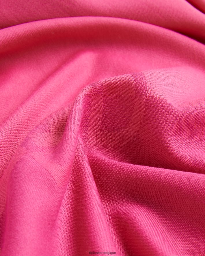 être Ted Baker femmes écharpe longue esteli rose FR8J421116 accessoires