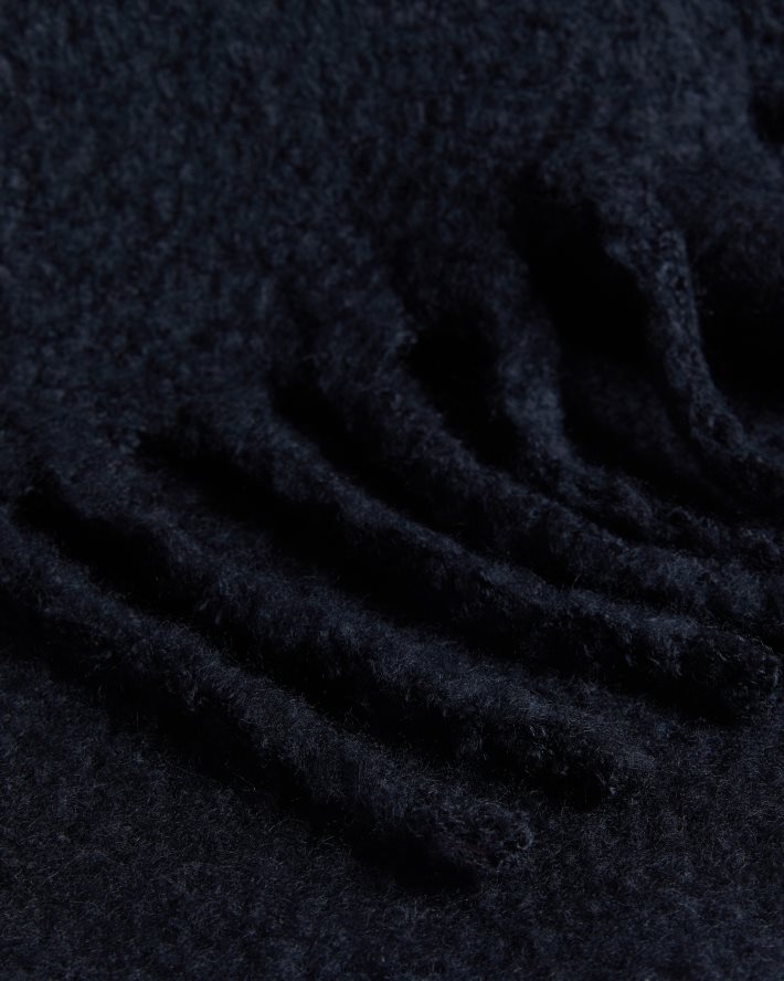 être Ted Baker femmes écharpe longue oversize à pampilles tiba noir FR8J42955 accessoires