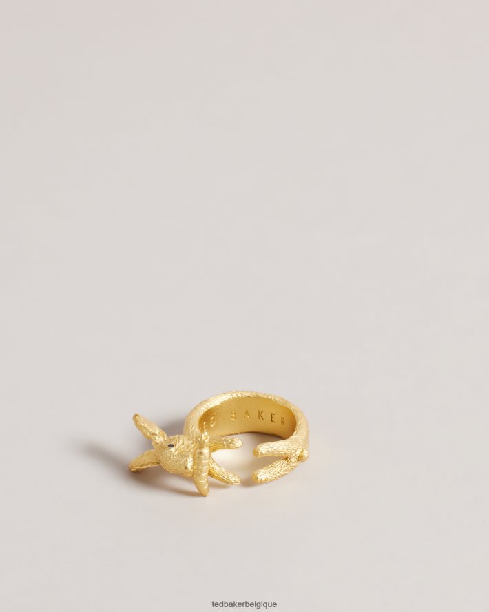 être Ted Baker femmes bague lapin rabbela couleur or FR8J421104 accessoires