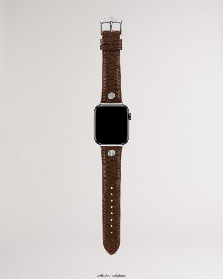 être Ted Baker femmes bracelet Apple Watch en cuir marron brun FR8J421902 accessoires