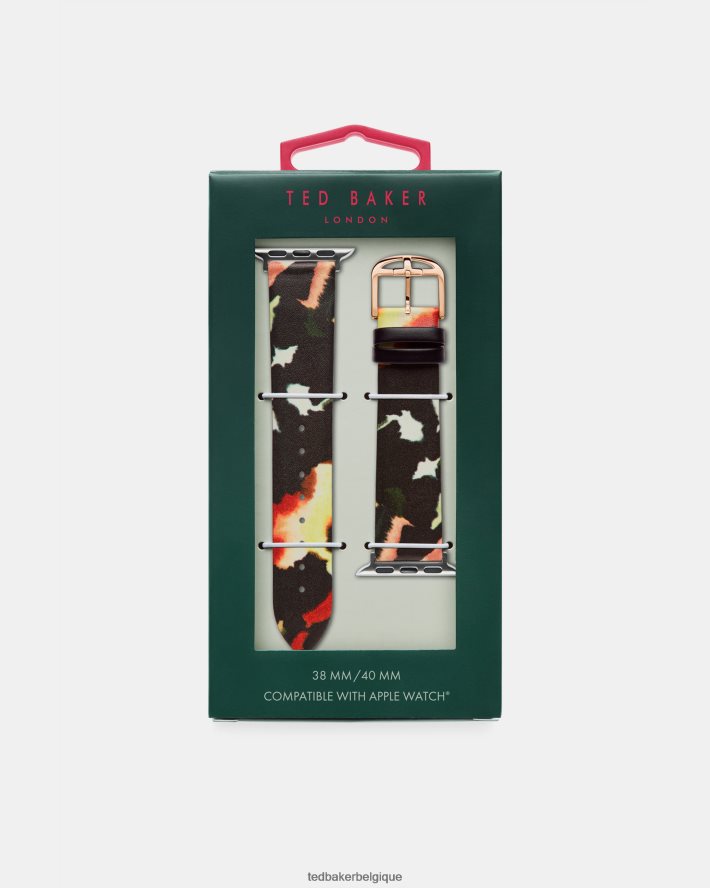 être Ted Baker femmes bracelet de montre imprimé sanso pour pomme multicolore FR8J421191 accessoires