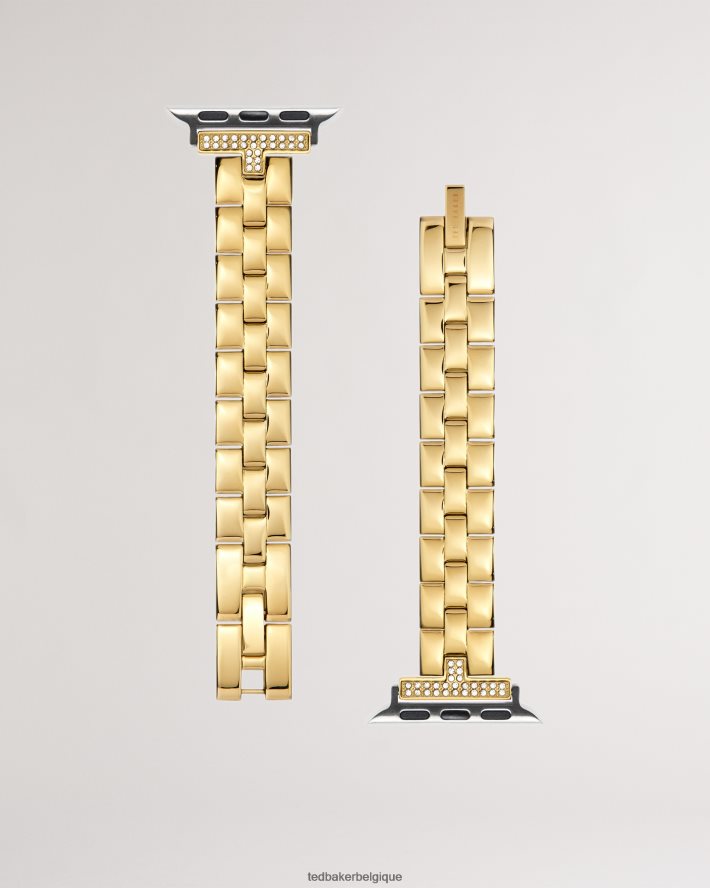 être Ted Baker femmes bracelet en métal Jayina bracelet de montre Apple couleur or FR8J421012 accessoires