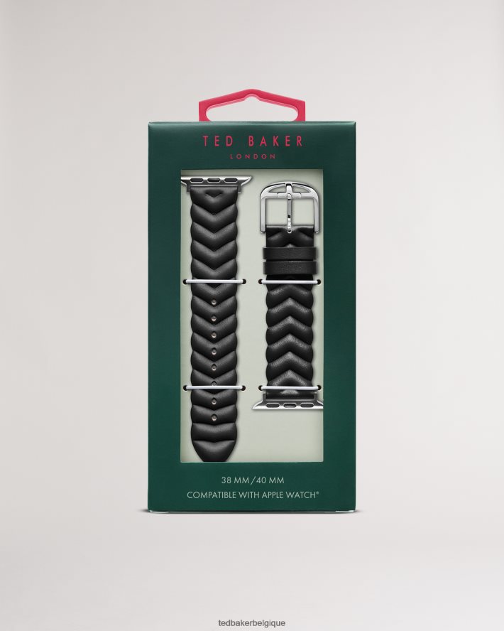 être Ted Baker femmes bracelet montre pomme chevron chelli 38 40 noir FR8J421111 accessoires