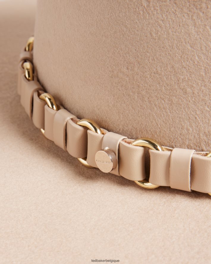 être Ted Baker femmes Fedora en laine Shonahh chameau FR8J421093 accessoires