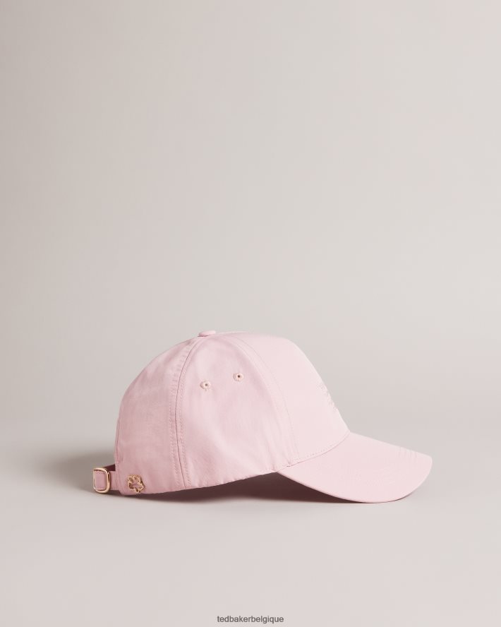 être Ted Baker femmes casquette griffée Avvay rose clair FR8J421017 accessoires