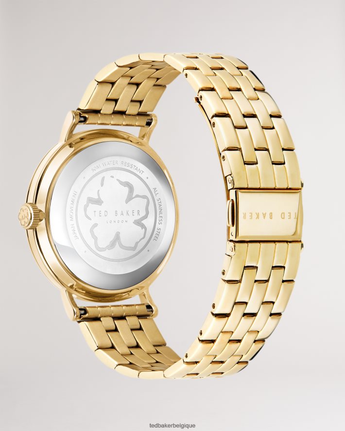 être Ted Baker femmes montre à cadran imprimé floral vintage pippp couleur or FR8J421140 accessoires