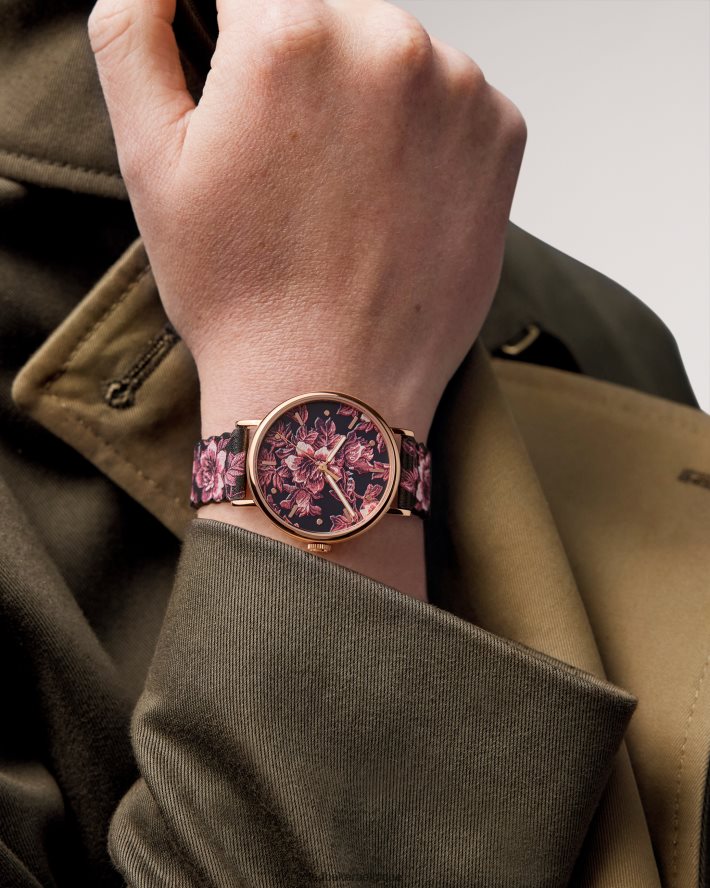 être Ted Baker femmes montre phylli à imprimé floral et à pépins noir FR8J421166 accessoires