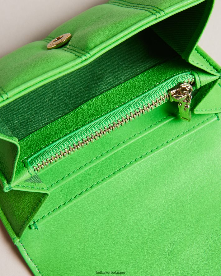 être Ted Baker femmes petit sac à main en cuir ayvill vert FR8J421051 accessoires