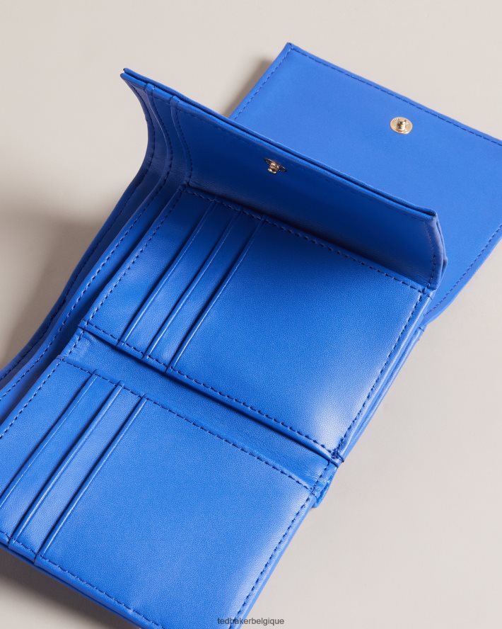 être Ted Baker femmes petit sac à main en cuir mat rozza à cristaux bleu brillant FR8J421074 accessoires