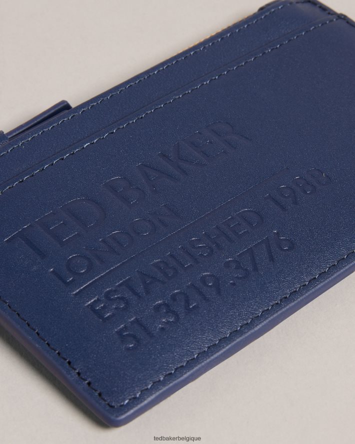 être Ted Baker femmes porte-monnaie zippé Darcena marine FR8J42948 accessoires