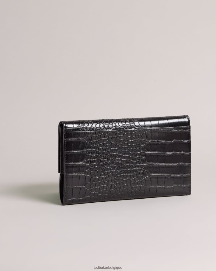 être Ted Baker femmes portefeuille de voyage porte-passeport travelz noir FR8J421001 accessoires