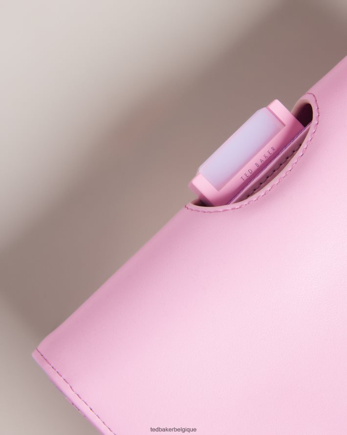 être Ted Baker femmes roziita grand porte-monnaie à pompons en cristal rose clair FR8J421003 accessoires