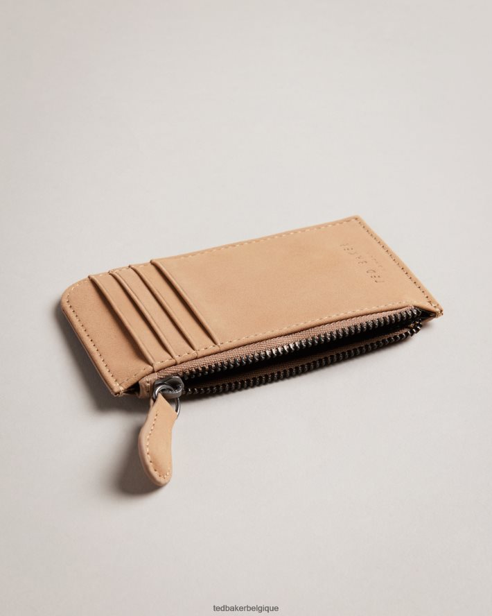 être Ted Baker femmes porte-cartes en cuir nubuck Needt brun FR8J421032 accessoires