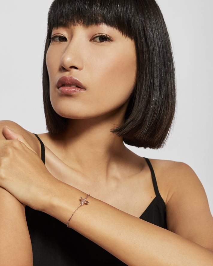 être Ted Baker femmes bracelet bourdon beedina couleur or rose FR8J421050 bijoux