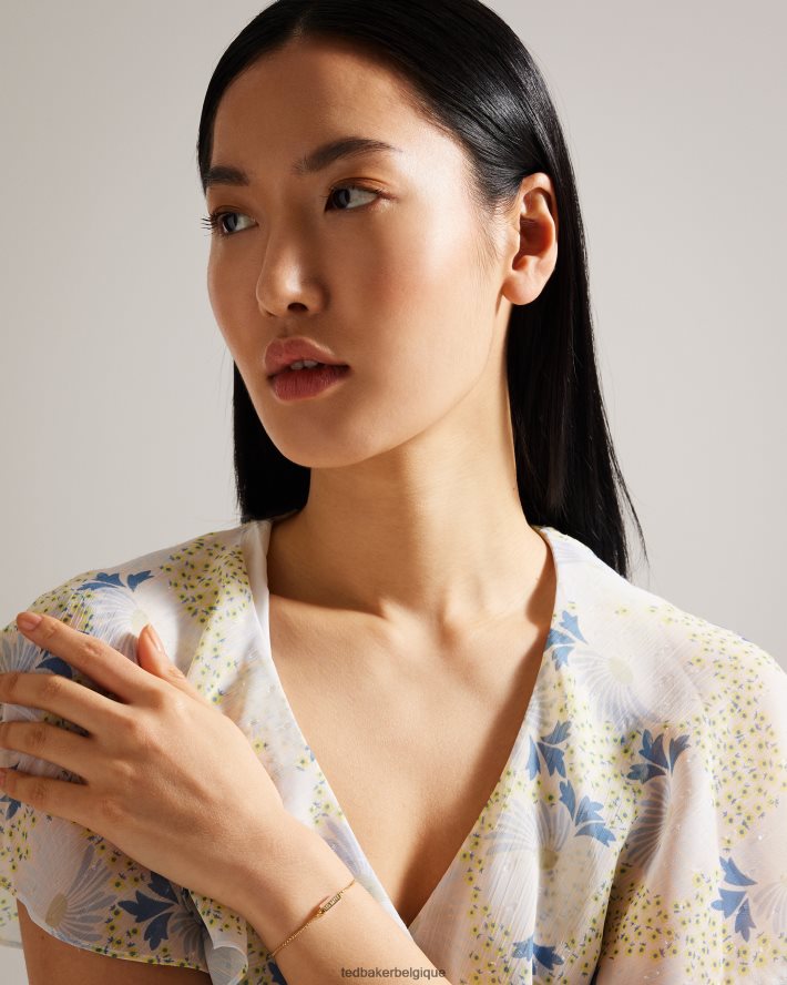 être Ted Baker femmes bracelet à cordon avec pierres précieuses Glorii pl-rose FR8J42995 bijoux