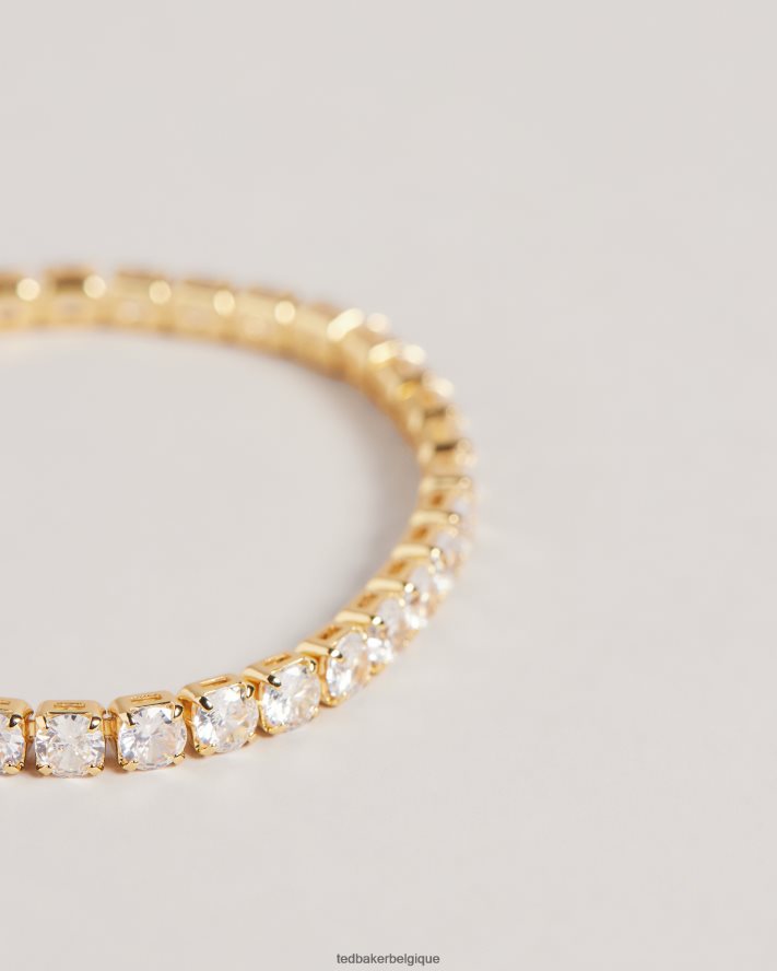 être Ted Baker femmes bracelet coulissant en cristal icône Melrah couleur or FR8J42992 bijoux