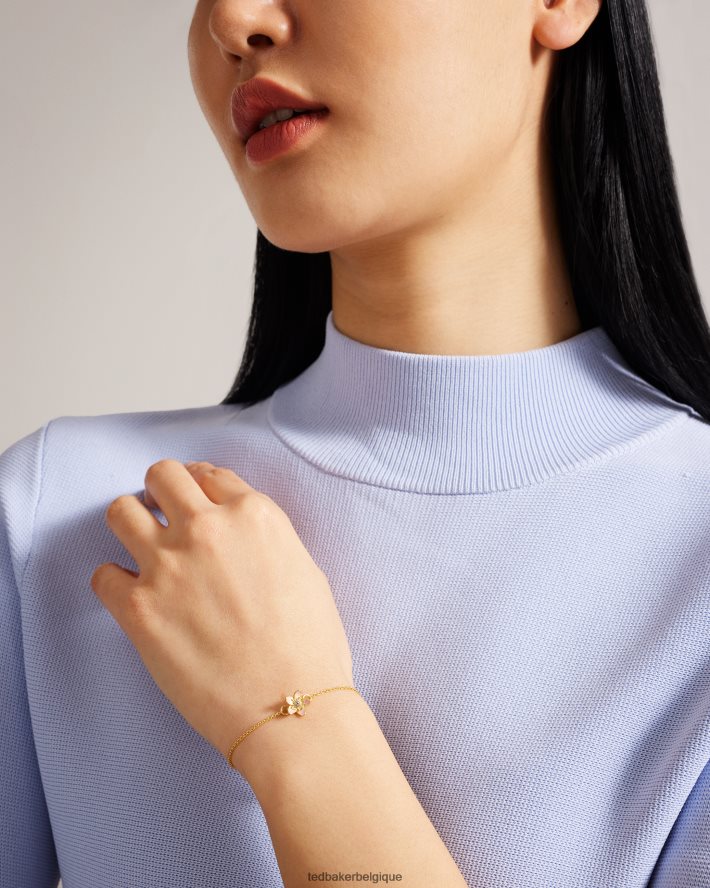 être Ted Baker femmes bracelet à fleurs tressées pl-rose FR8J42982 bijoux