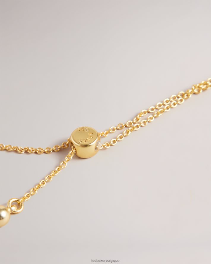 être Ted Baker femmes bracelet à fleurs tressées pl-rose FR8J42982 bijoux