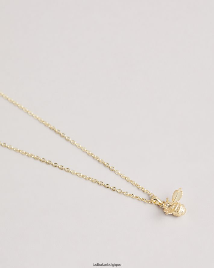 être Ted Baker femmes bellema collier pendentif bourdon couleur or FR8J42994 bijoux
