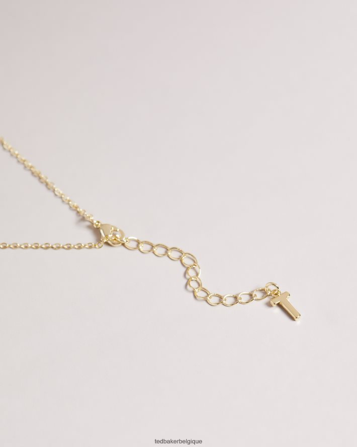 être Ted Baker femmes bellema collier pendentif bourdon couleur or FR8J42994 bijoux
