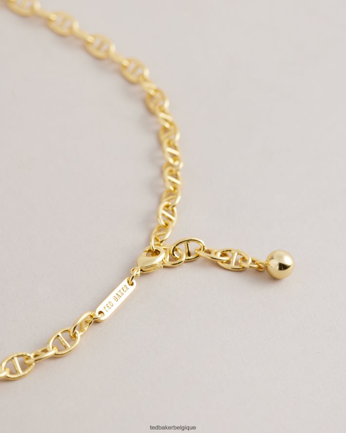 être Ted Baker femmes collier de déclaration de coquille en spirale srenety couleur or FR8J42973 bijoux