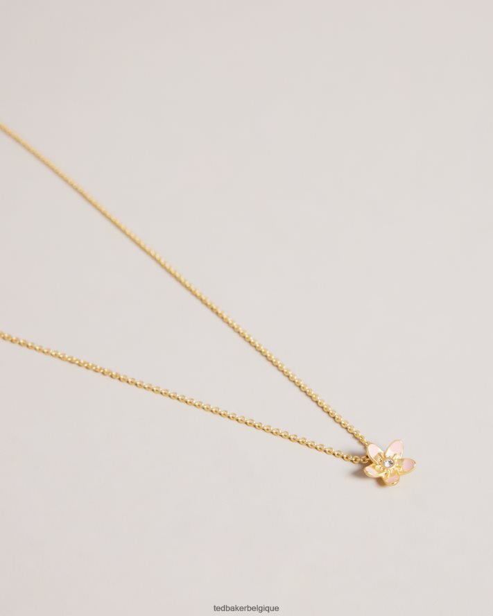 être Ted Baker femmes collier à pendentif Braddie Blossom pl-rose FR8J421042 bijoux