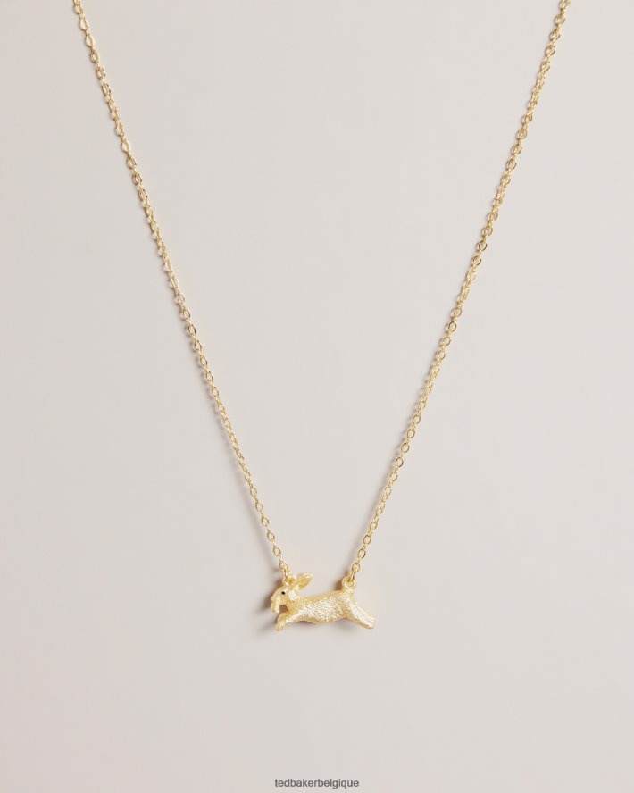 être Ted Baker femmes collier pendentif lapin rabsa couleur or FR8J421118 bijoux