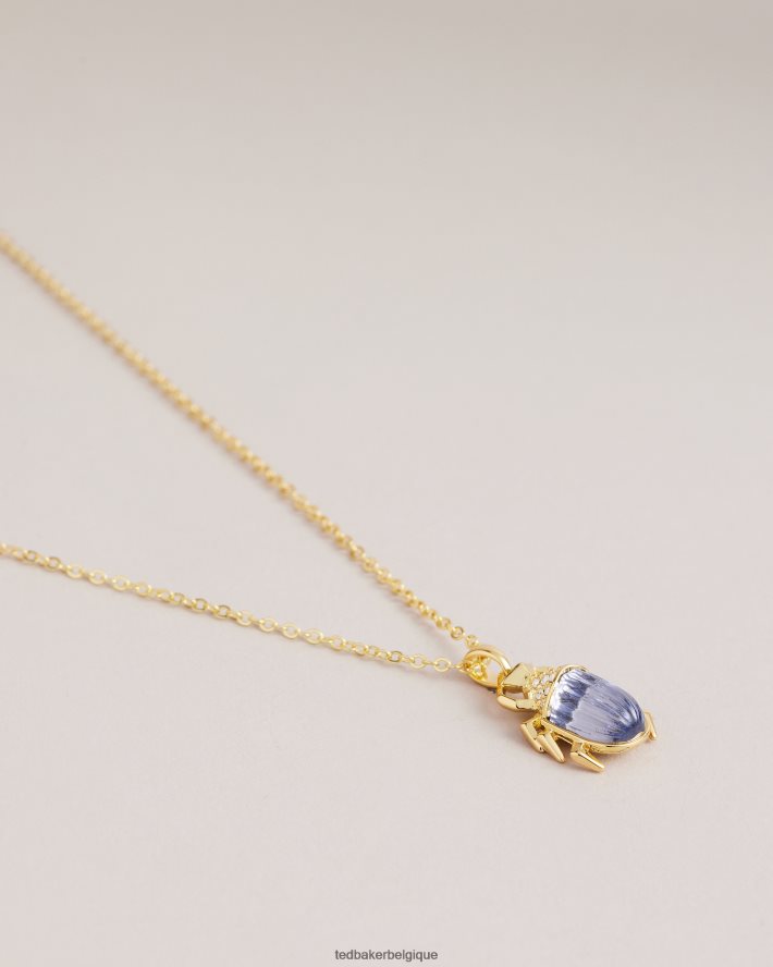 être Ted Baker femmes collier pendentif luban love bug couleur or FR8J421072 bijoux