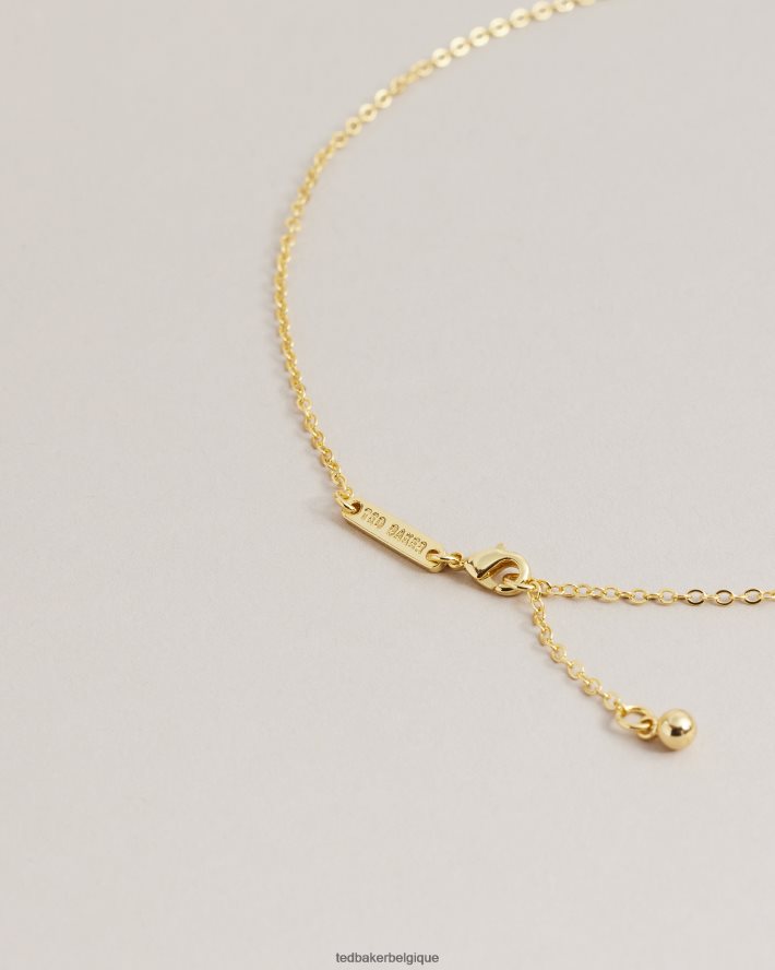 être Ted Baker femmes collier pendentif luban love bug couleur or FR8J421072 bijoux