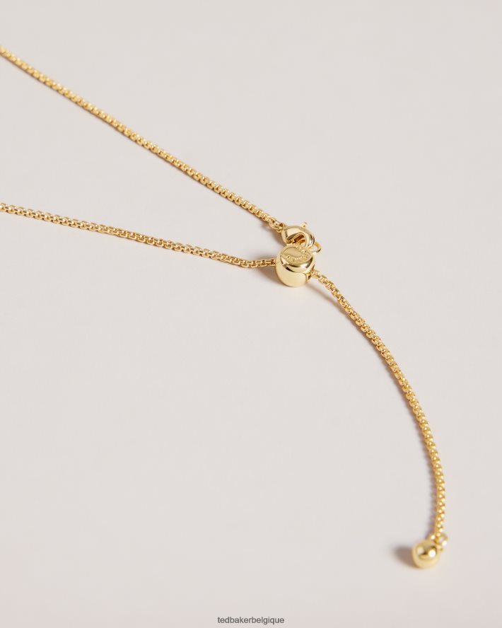 être Ted Baker femmes pendentif barre de pierres précieuses gianni pl-rose FR8J421019 bijoux