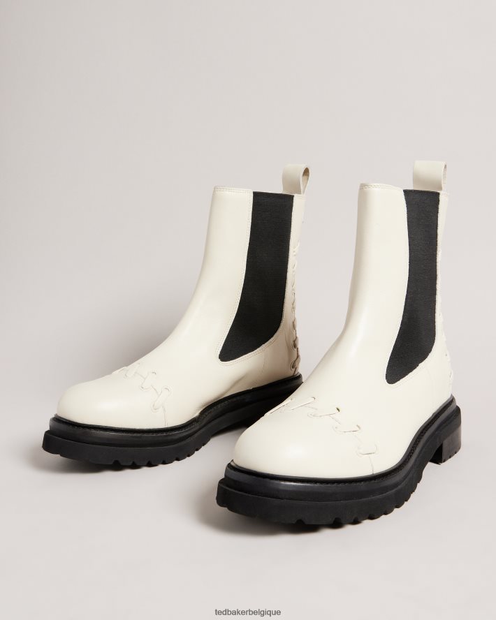 être Ted Baker femmes Bottines chelsea Lukki avec surpiqûres de surjet naturel FR8J42924 chaussures