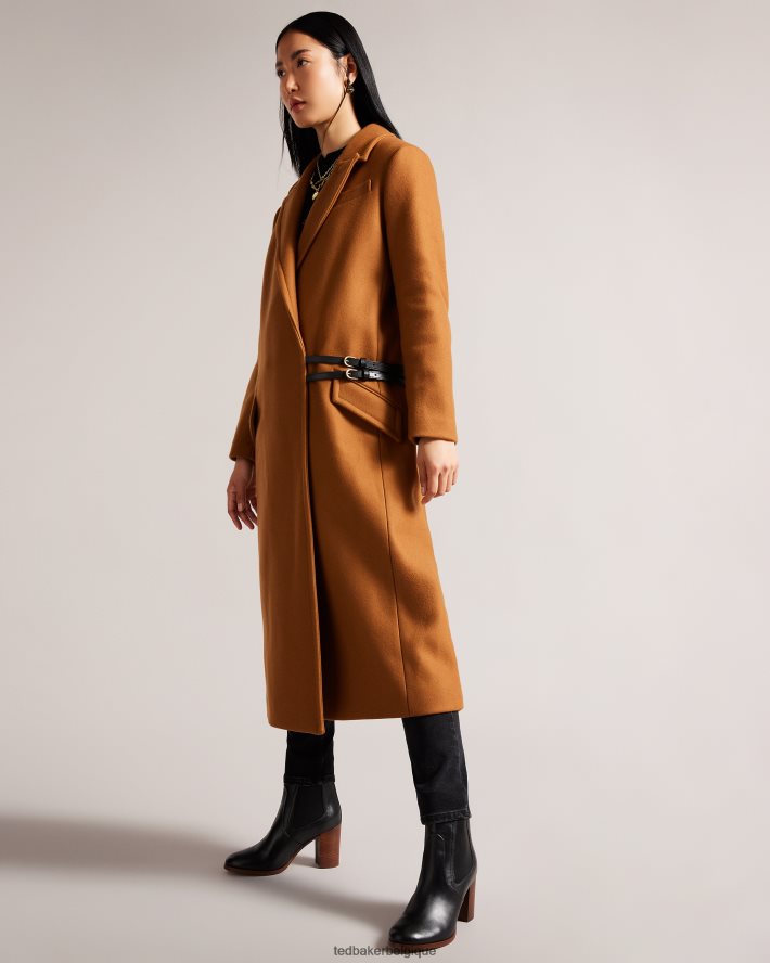 être Ted Baker femmes bottines chelsea à talons en cuir Daphina noir FR8J42926 chaussures