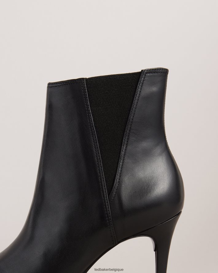 être Ted Baker femmes bottines à talons aiguilles en cuir maaryal noir FR8J42840 chaussures