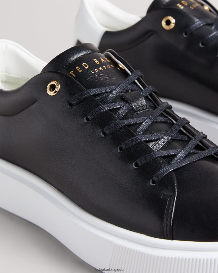 être Ted Baker femmes lornea magnolia fleur plate-forme formateur noir FR8J42876 chaussures