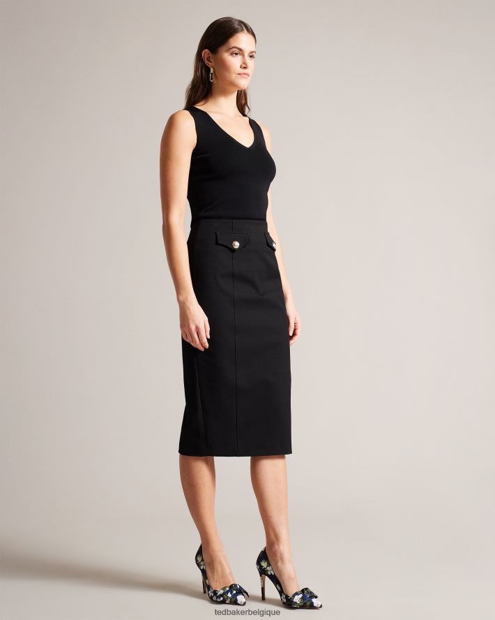 être Ted Baker femmes escarpins hyra à nœud fleuri marine FR8J42871 chaussures