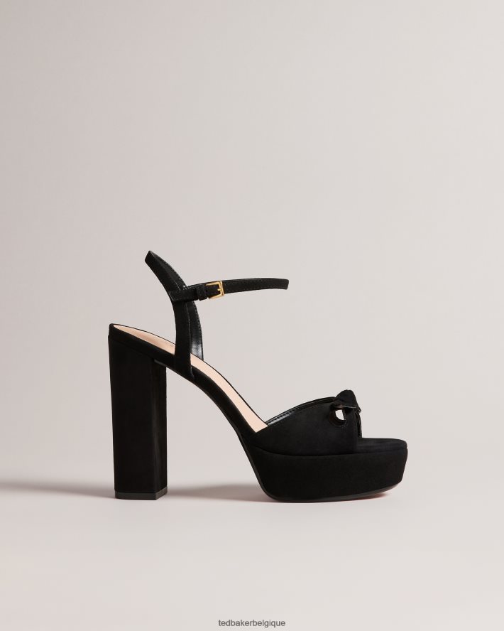 être Ted Baker femmes sandales à talons et plateforme kayllas noir FR8J42866 chaussures