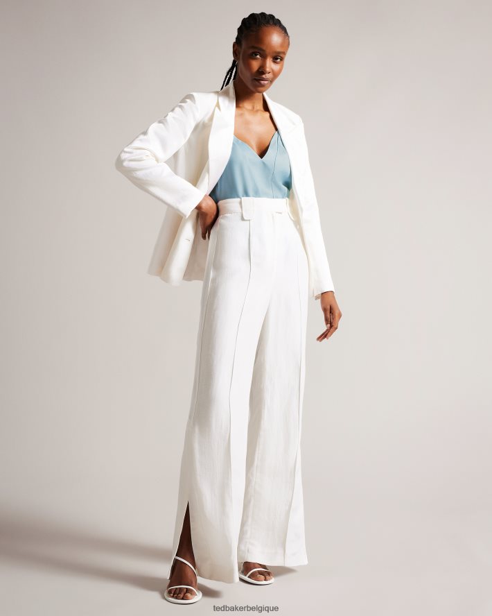 être Ted Baker femmes rubiez - caraco effet double épaisseur bleu ciel FR8J42207 vêtements