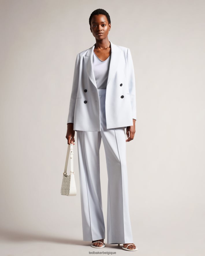 être Ted Baker femmes gilet shavon v devant gris clair FR8J42375 vêtements