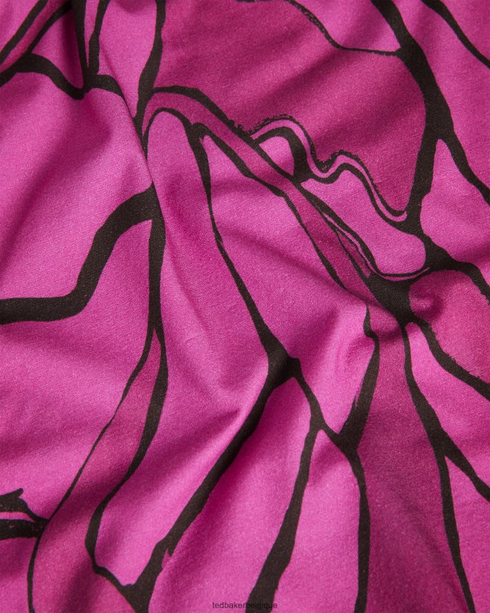 être Ted Baker femmes t-shirt ajusté kcarlia rose pétant FR8J42100 vêtements