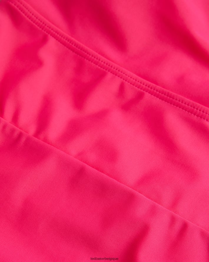 être Ted Baker femmes maillot de bain astile noué sur le côté rose pétant FR8J42427 vêtements