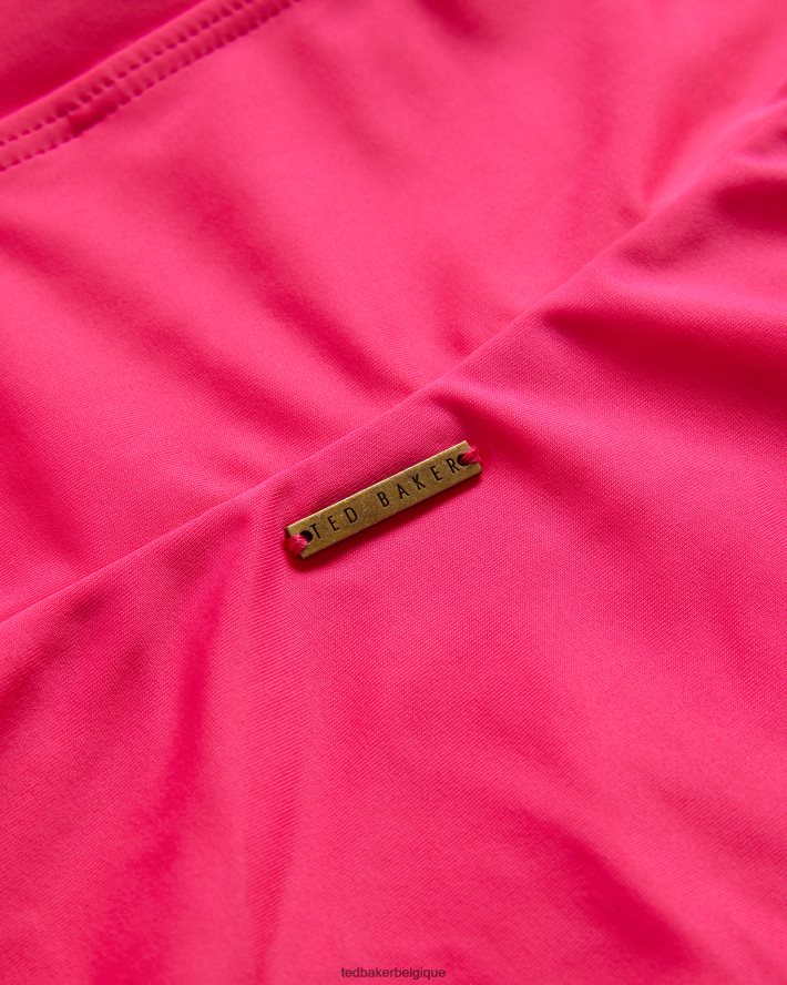 être Ted Baker femmes maillot de bain astile noué sur le côté rose pétant FR8J42427 vêtements