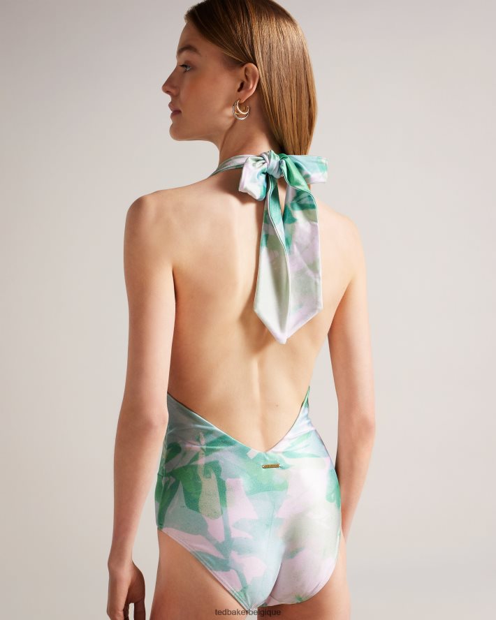 être Ted Baker femmes maillot de bain multi-usages milene vert FR8J42356 vêtements